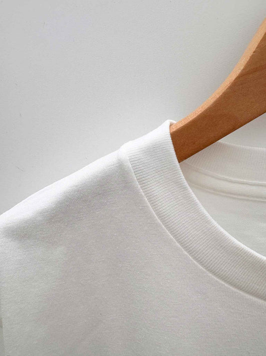 You are Our Centre 系列 ‧ 日本厚磅純棉短袖T恤 | 白色