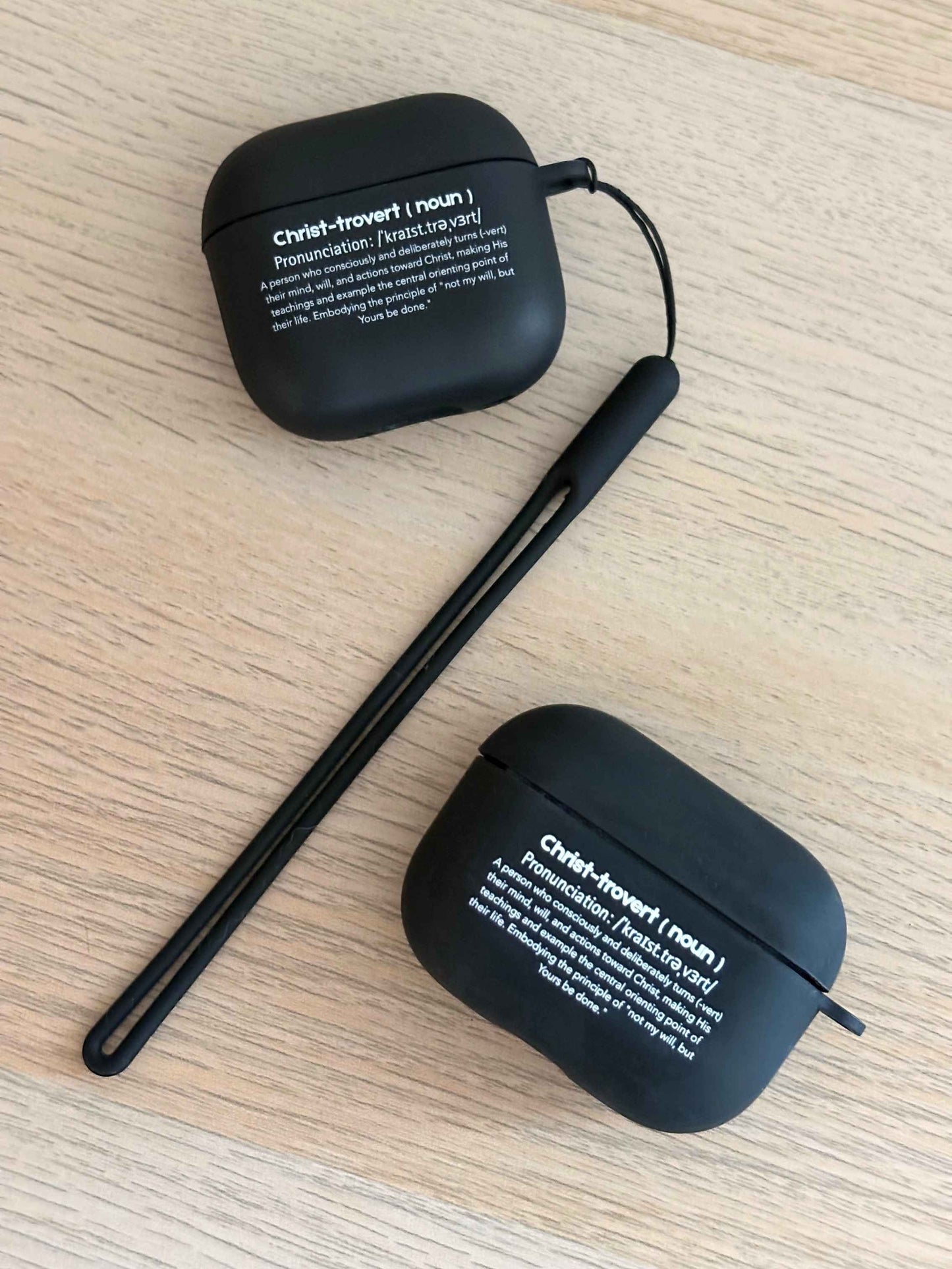 Christ-trovert 系列 ‧ AirPods / AirPods Pro TPU 保護套