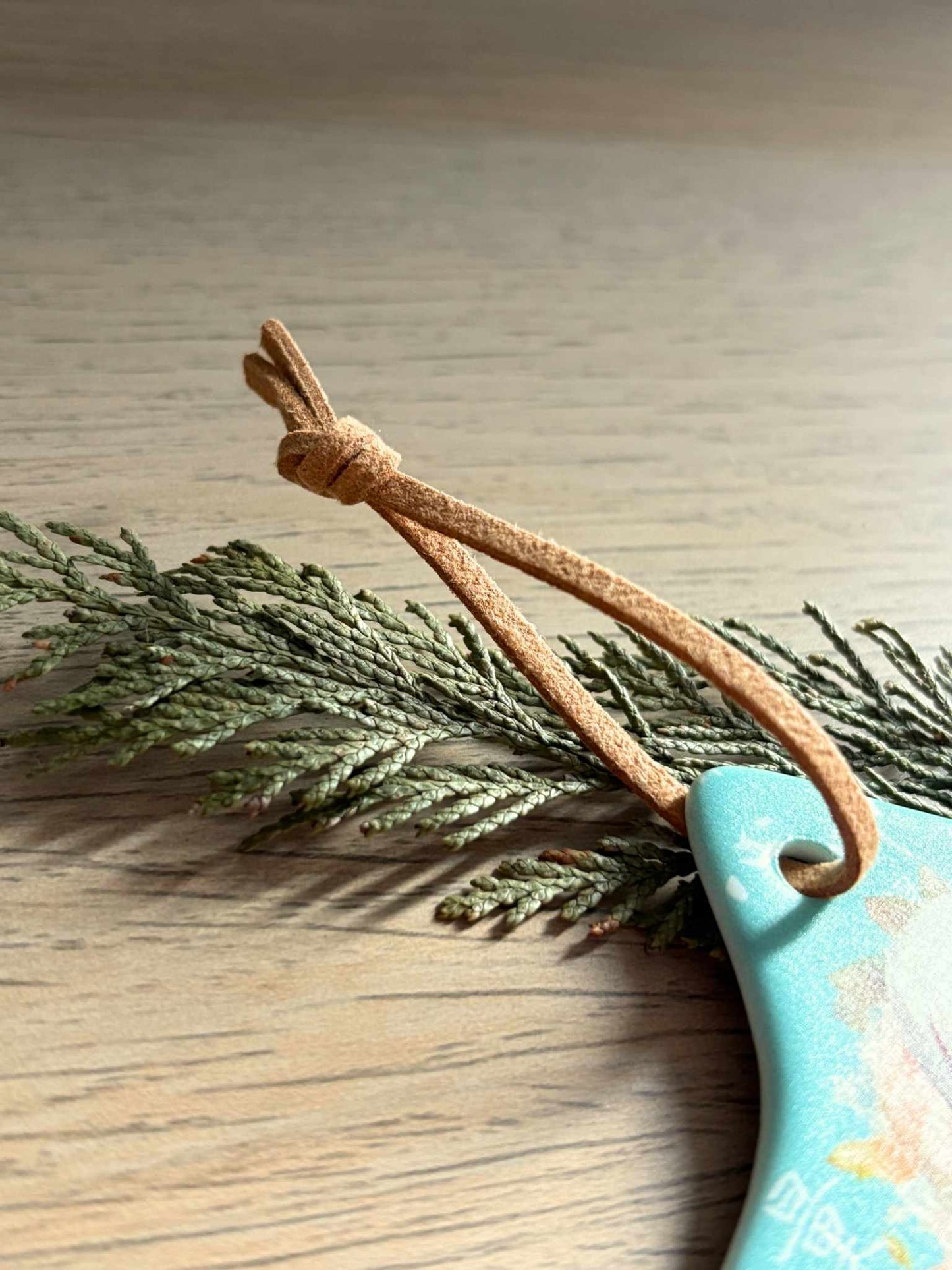 Treasured in Her Heart – Virgin Mary Edition · Star-shaped Ceramic Ornament (Pray for Us Edition)
