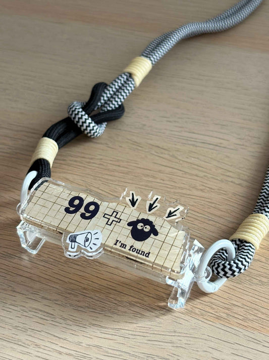 99+1 系列 ‧ 手機背夾連繩
