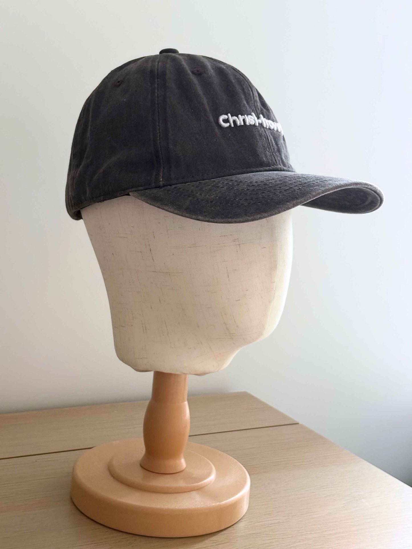 Christ-trovert Edition · Cotton Washed Denim Baseball Cap