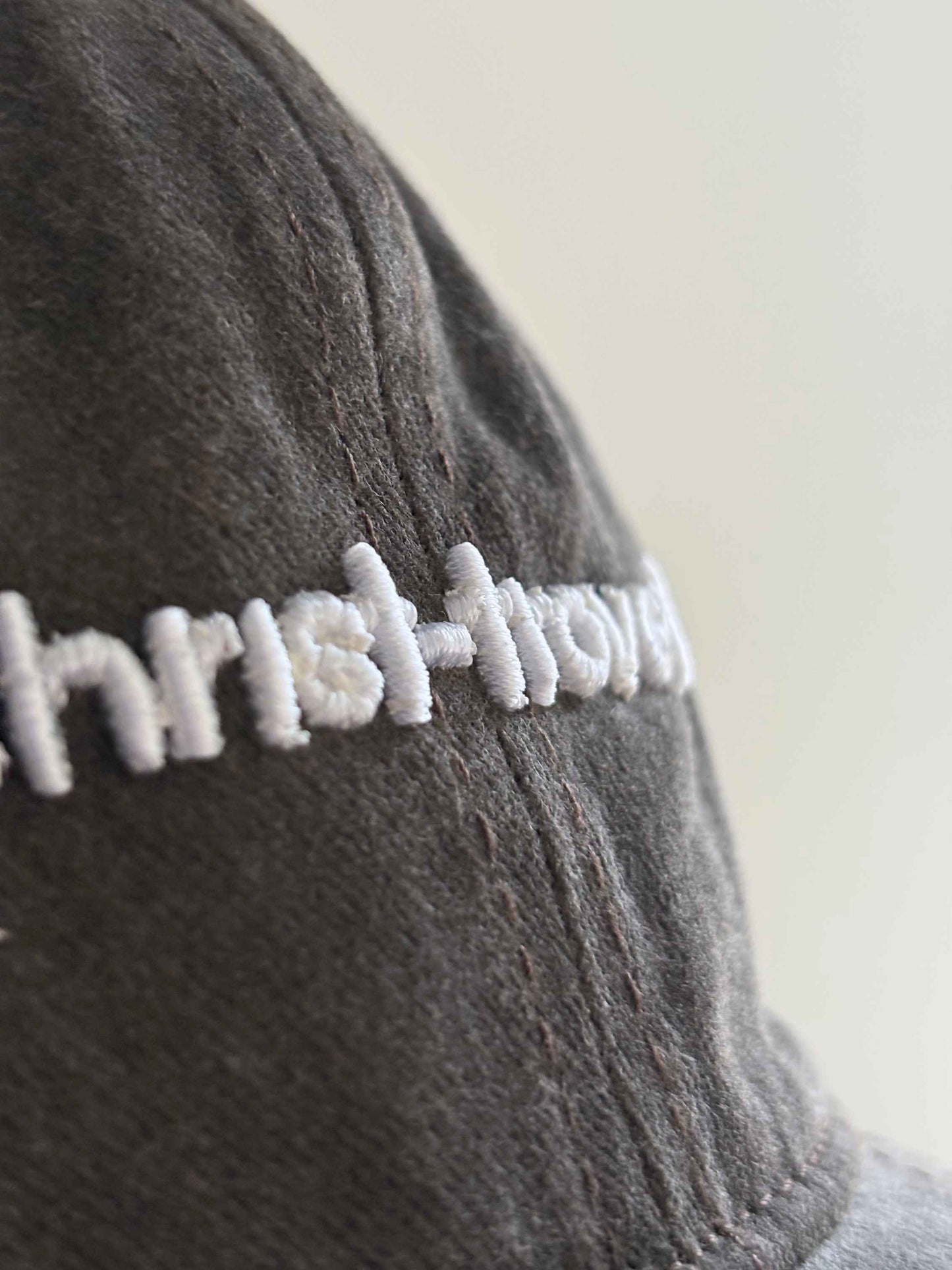 Christ-trovert Edition · Cotton Washed Denim Baseball Cap