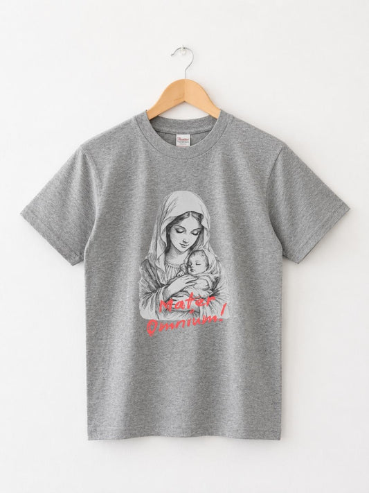 Mater Omnium – Mother of All Edition ‧ Premium Japanese Cotton Tee │ Grey