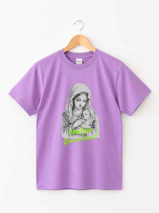 Mater Omnium – Mother of All Edition ‧ Premium Japanese Cotton Tee │ Lilac