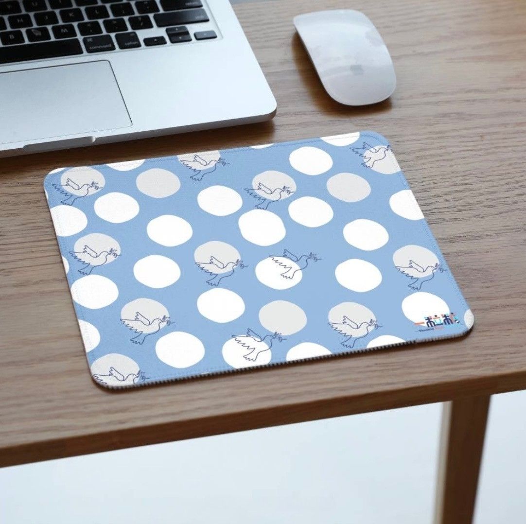 Agape Dove Edition ‧ Mouse Pad (Chinese “Love” Version) | Blue