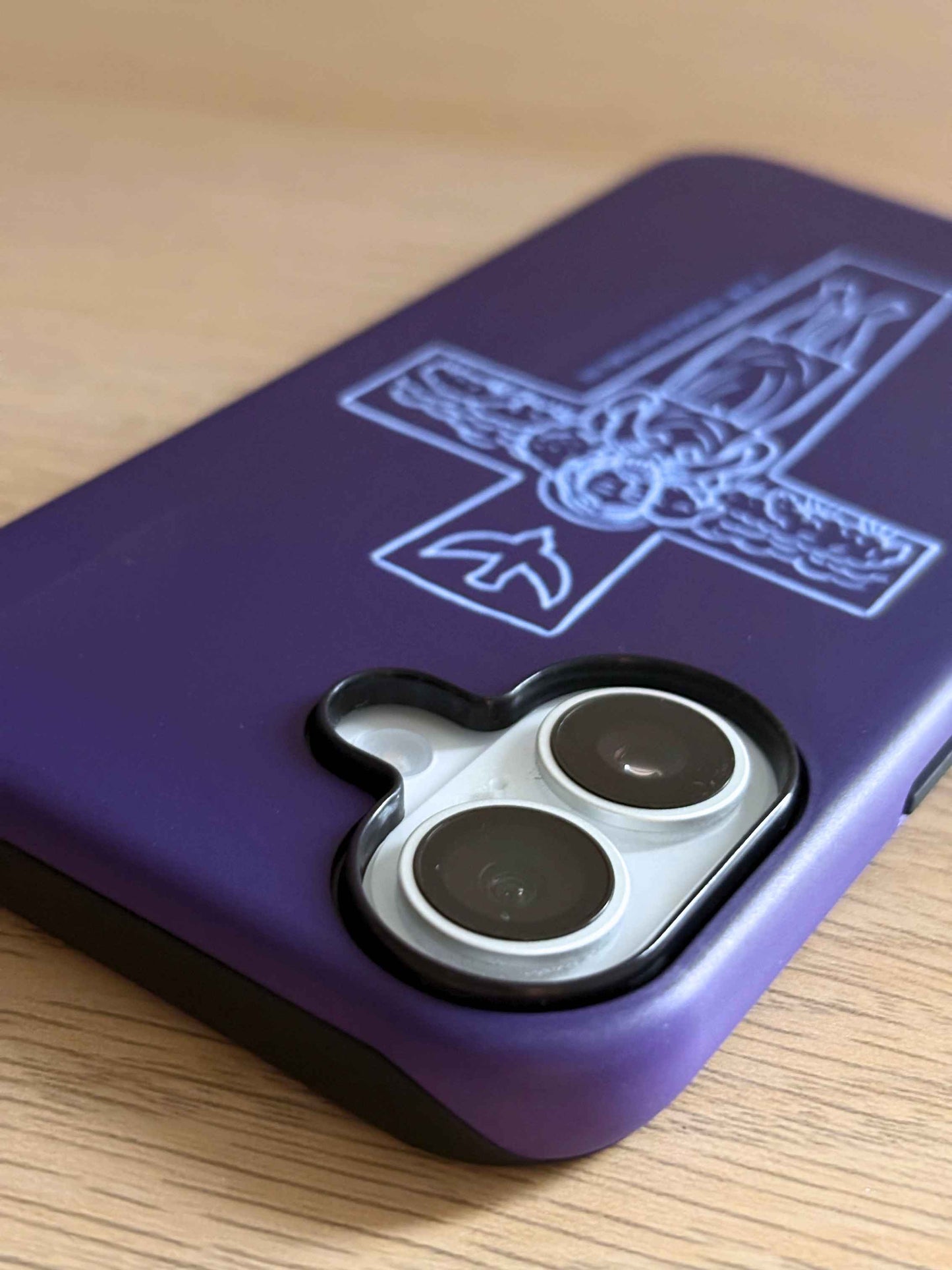 The Good Shepherd Cross of Pope Francis Edition ‧ Phone Case | Navy
