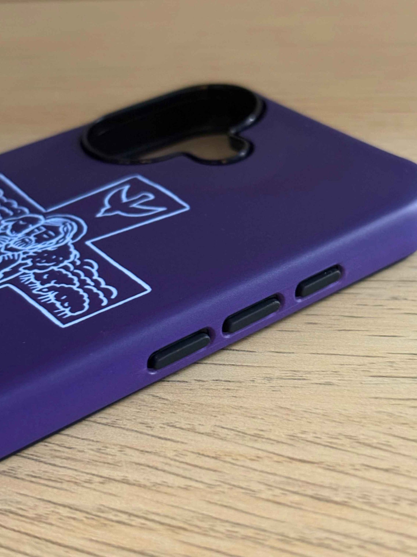 The Good Shepherd Cross of Pope Francis Edition ‧ Phone Case | Navy