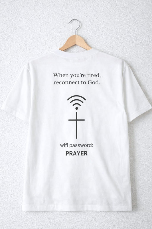 Reconnected系列‧日本運動速乾短袖 T 恤│白色