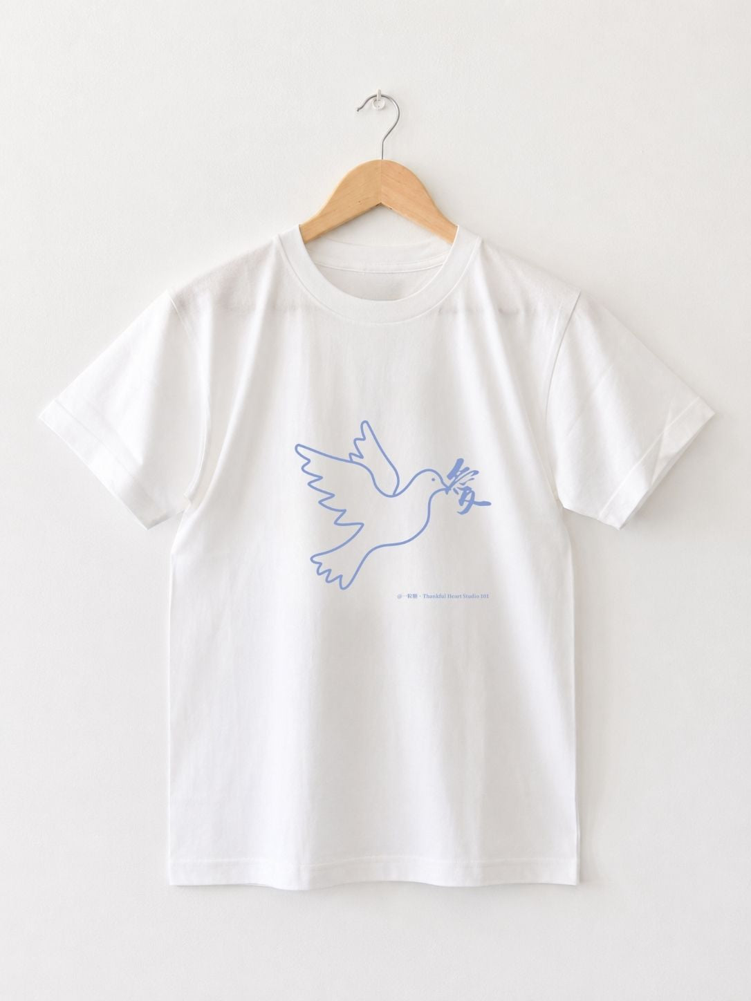 ‘Agape Dove’ Edition・Premium Japanese Cotton Tee | White