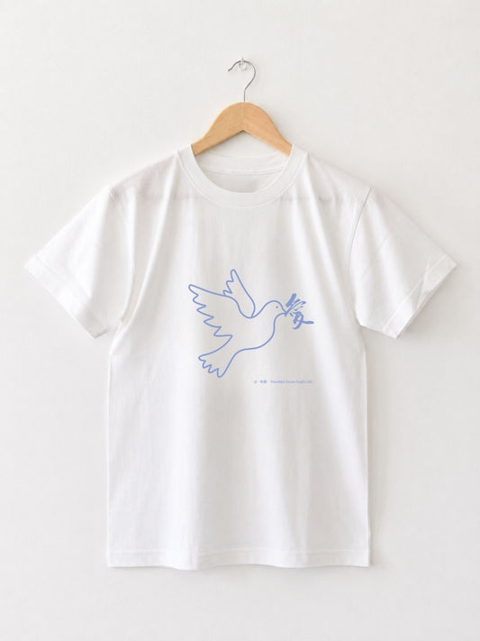 ‘Agape Dove’ Edition・Premium Japanese Cotton Tee | White
