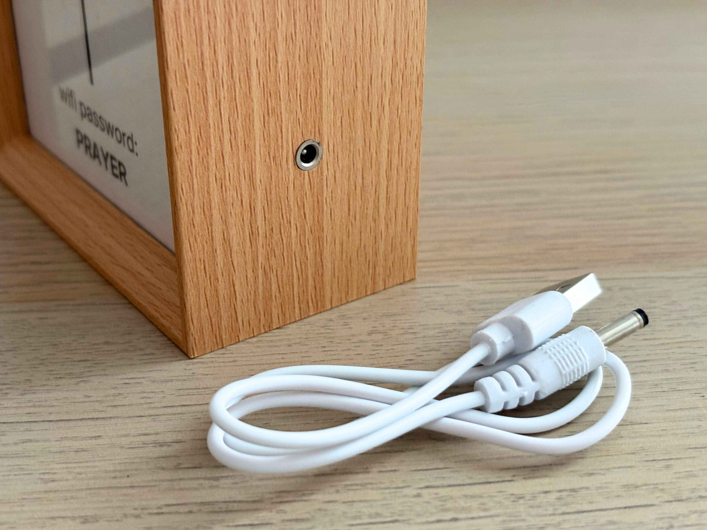 Reconnected Series · Wooden LED Night Light