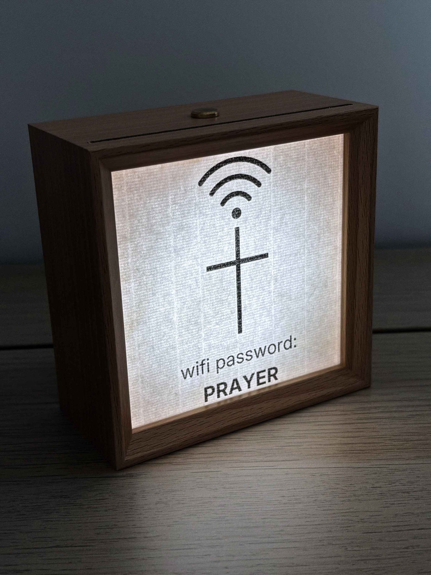 Reconnected Series · Wooden LED Night Light