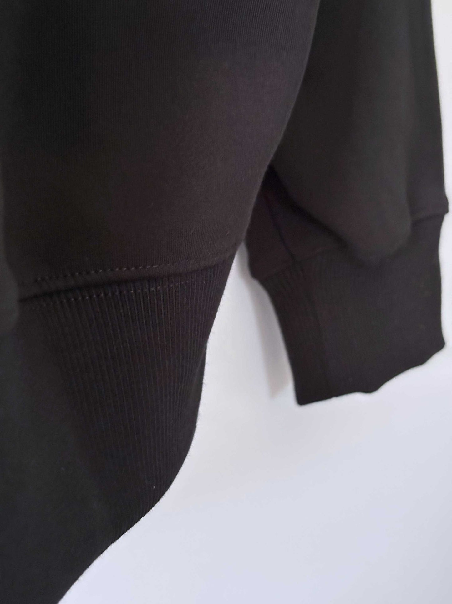 Reconnected Soft Fleece Crewneck Sweatshirt | Black